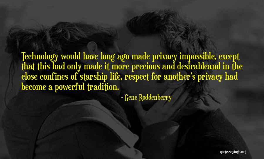 Technology Life Quotes By Gene Roddenberry Technology Life Quotes By Gene Roddenberry