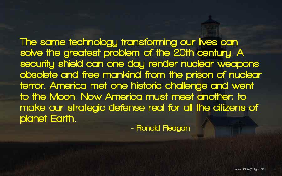Technology Weapons Quotes By Ronald Reagan Technology Weapons Quotes By Ronald Reagan