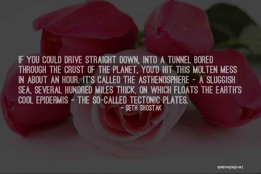 Tectonic Plates Quotes By Seth Shostak