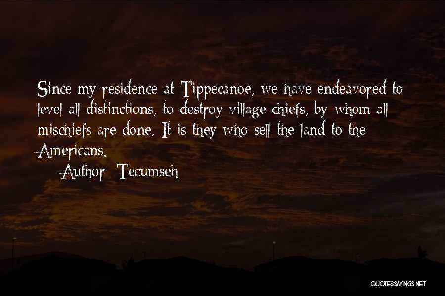 Tecumseh Quotes 1458736