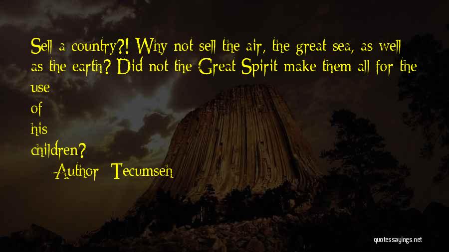 Tecumseh Quotes 1536851