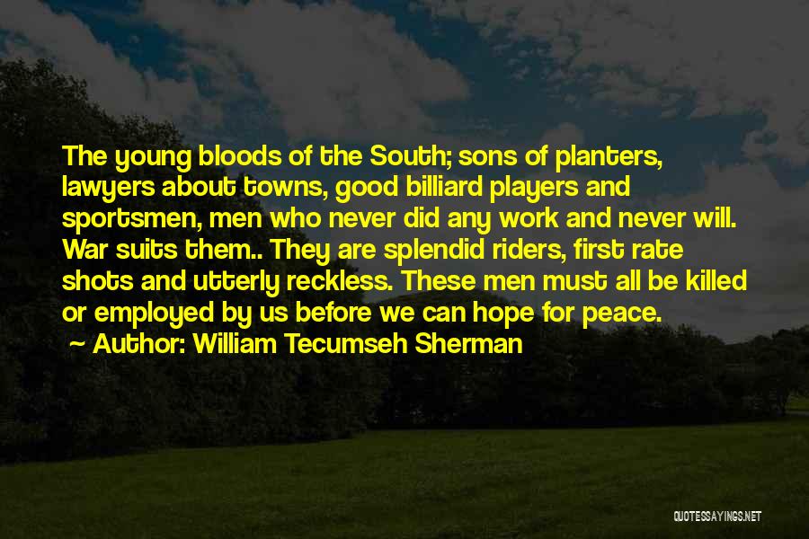 Tecumseh's Quotes By William Tecumseh Sherman