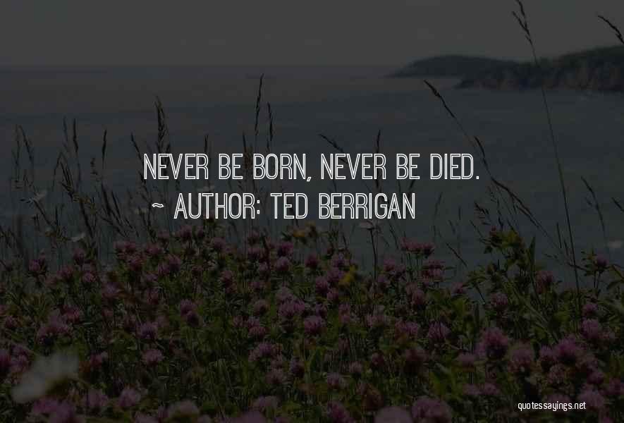 Ted Berrigan Quotes 750203