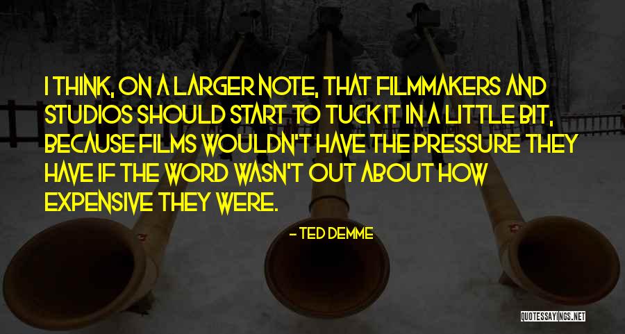 Ted Demme Quotes 1302191