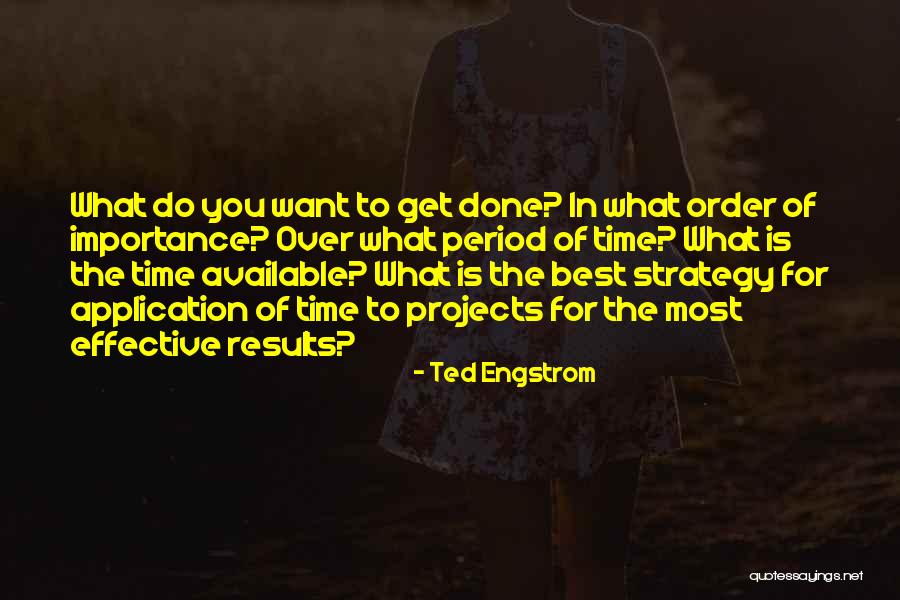 Ted Engstrom Quotes 169865