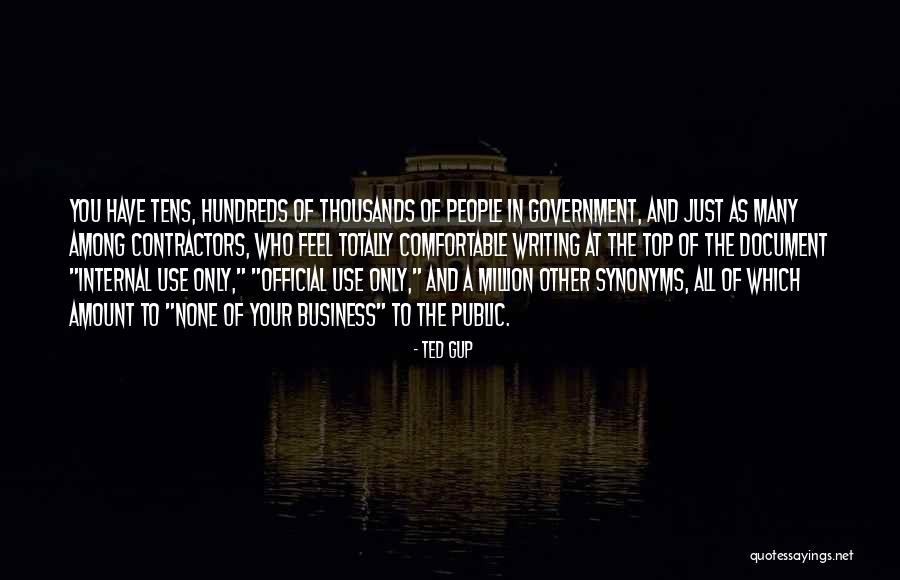 Ted Gup Quotes 2264696 Ted Gup Quotes 2264696
