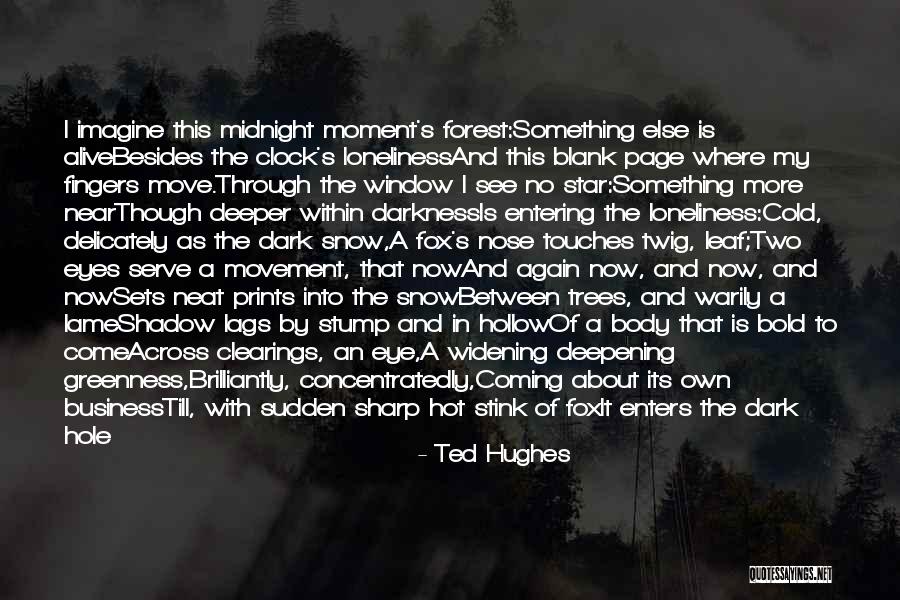 Ted Hughes Quotes 1800022