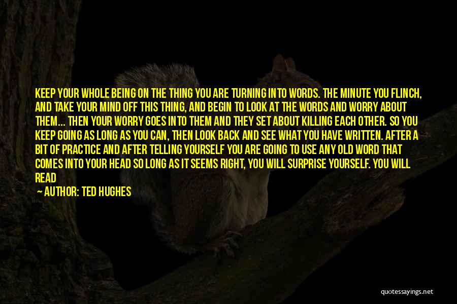Ted Hughes Quotes 453501
