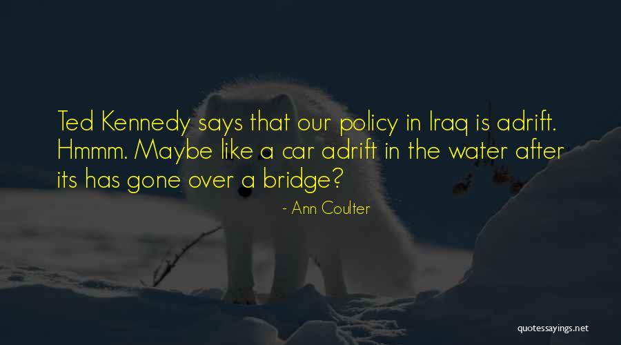 Ted Kennedy Quotes By Ann Coulter