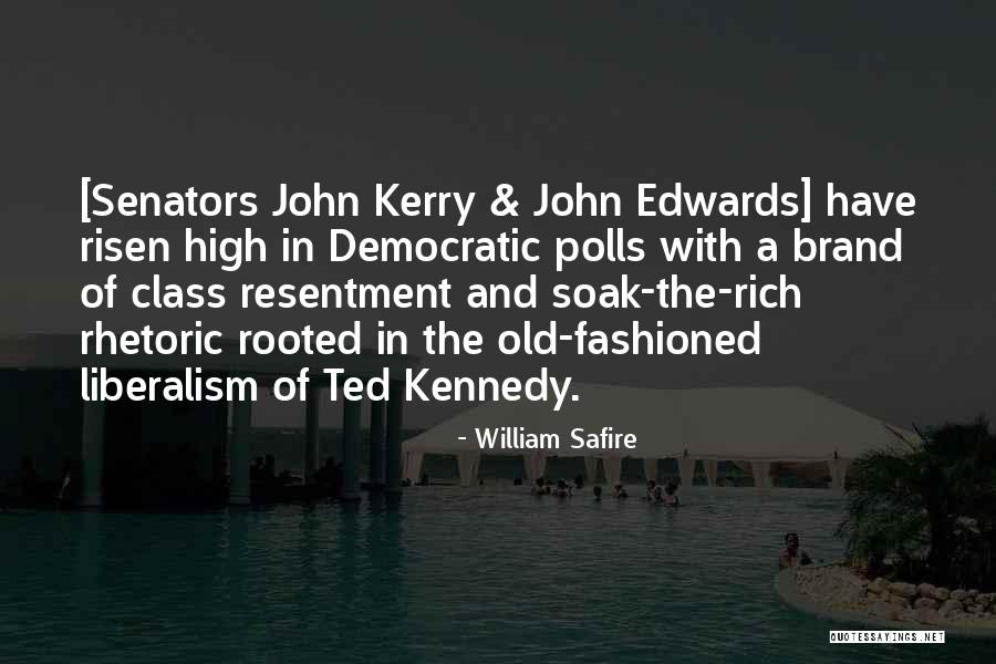 Ted Kennedy Quotes By William Safire