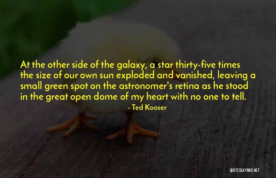 Ted Kooser Quotes 775978