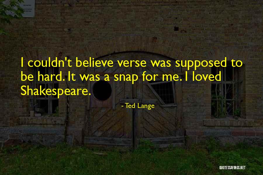 Ted Lange Quotes 1531940