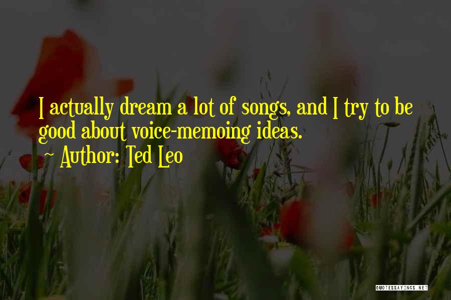 Ted Leo Quotes 801956
