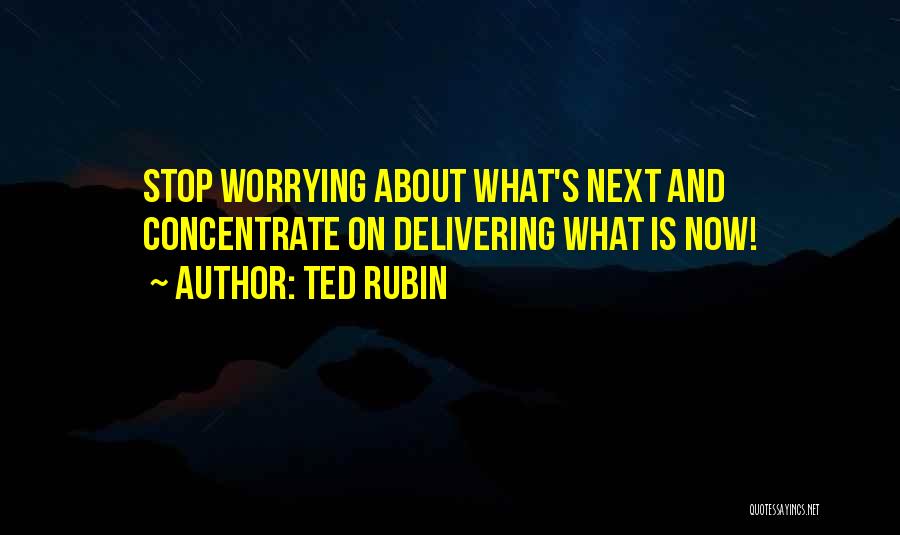Ted Rubin Quotes 1101359