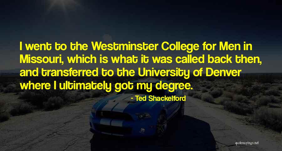 Ted Shackelford Quotes 608186