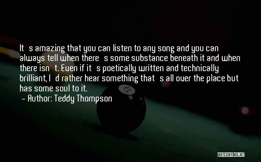 Teddy Thompson Quotes 1105519