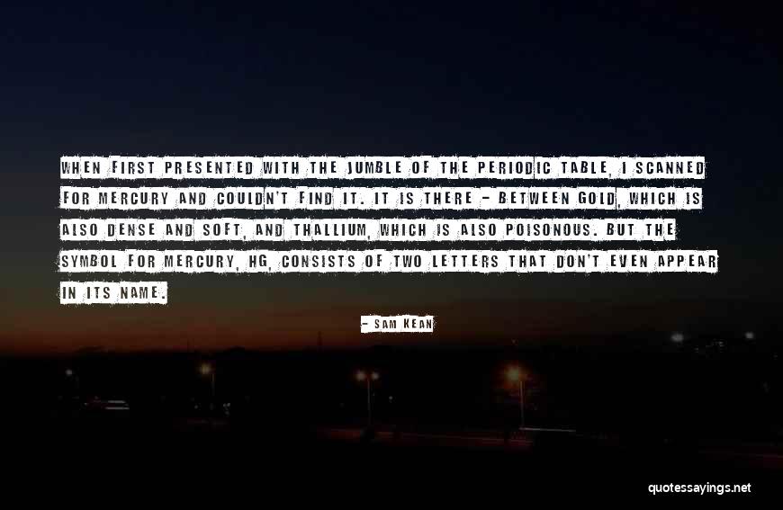 Tedertoder Quotes By Sam Kean Tedertoder Quotes By Sam Kean