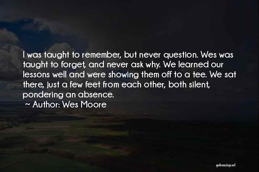 Tee Off Quotes By Wes Moore