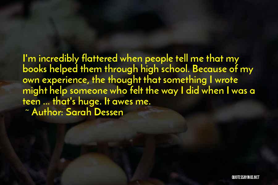 Teen Book Quotes By Sarah Dessen