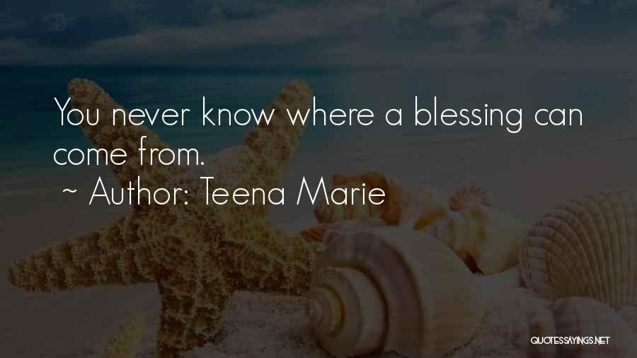 Teena Marie Quotes 85652