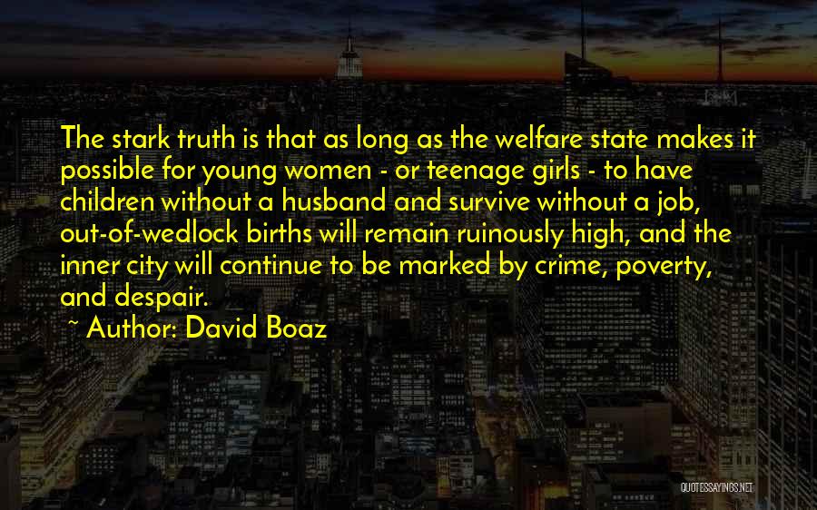 Teenage Girls Quotes By David Boaz