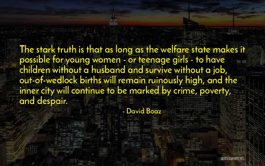 Teenage Girls Quotes By David Boaz