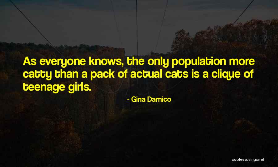 Teenage Girls Quotes By Gina Damico