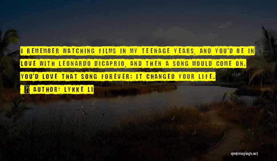 Teenage Life And Love Quotes By Lykke Li Teenage Life And Love Quotes By Lykke Li