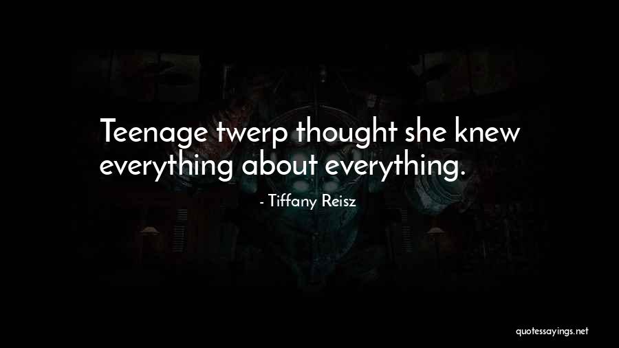 Teenage Romance Quotes By Tiffany Reisz Teenage Romance Quotes By Tiffany Reisz
