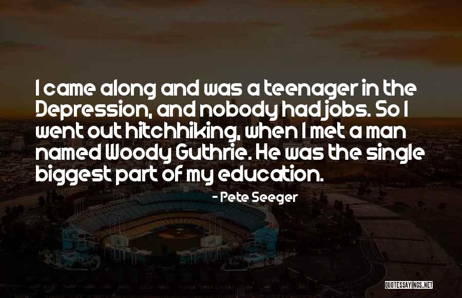 Teenager And Depression Quotes By Pete Seeger Teenager And Depression Quotes By Pete Seeger
