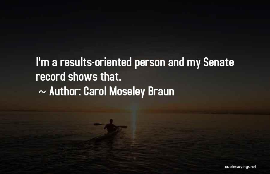 Teetering On The Edge Quotes By Carol Moseley Braun