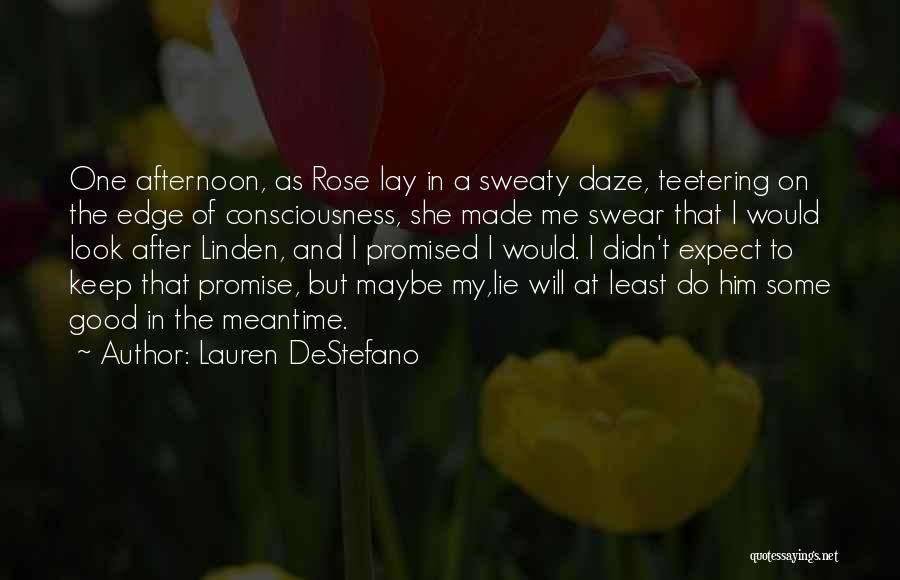 Teetering Quotes By Lauren DeStefano