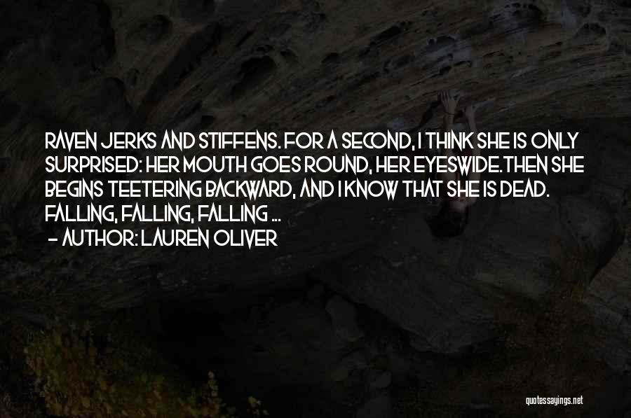 Teetering Quotes By Lauren Oliver