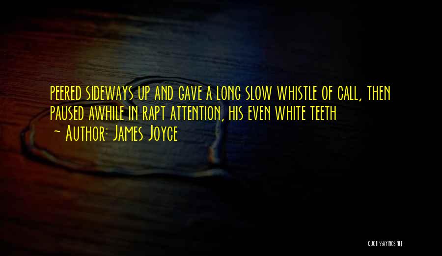 Teeth In White Teeth Quotes By James Joyce