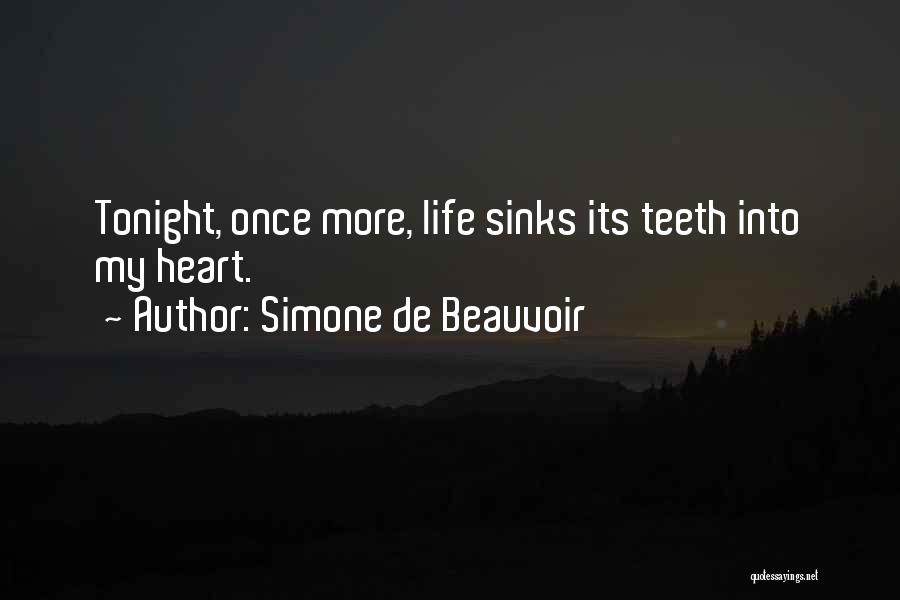 Teeth Quotes By Simone De Beauvoir