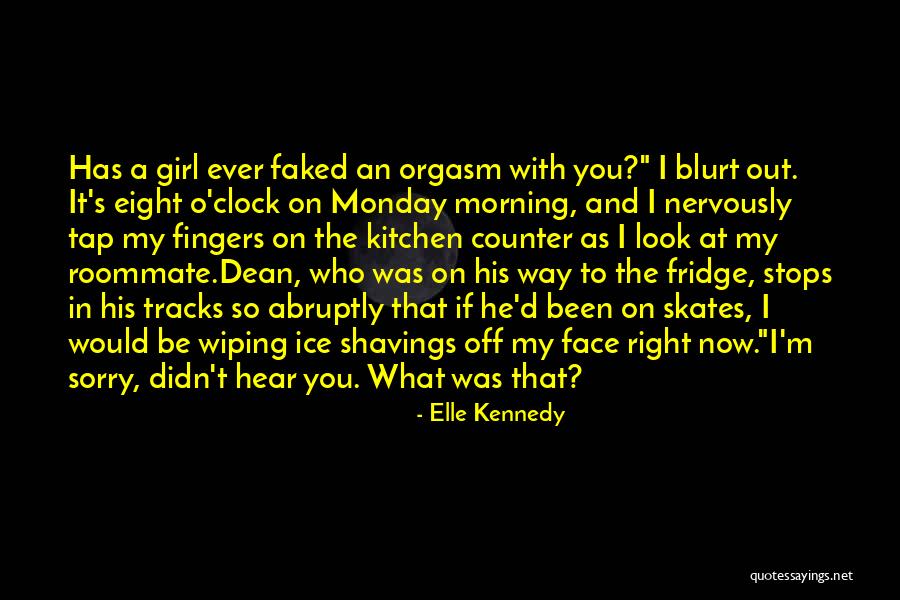 Tegghiaio Quotes By Elle Kennedy Tegghiaio Quotes By Elle Kennedy