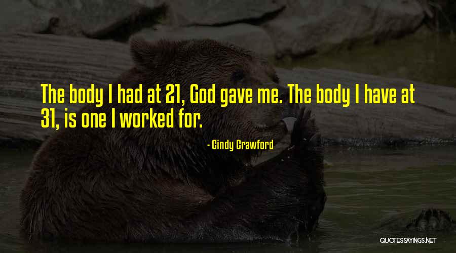 Tegner Miller Quotes By Cindy Crawford Tegner Miller Quotes By Cindy Crawford