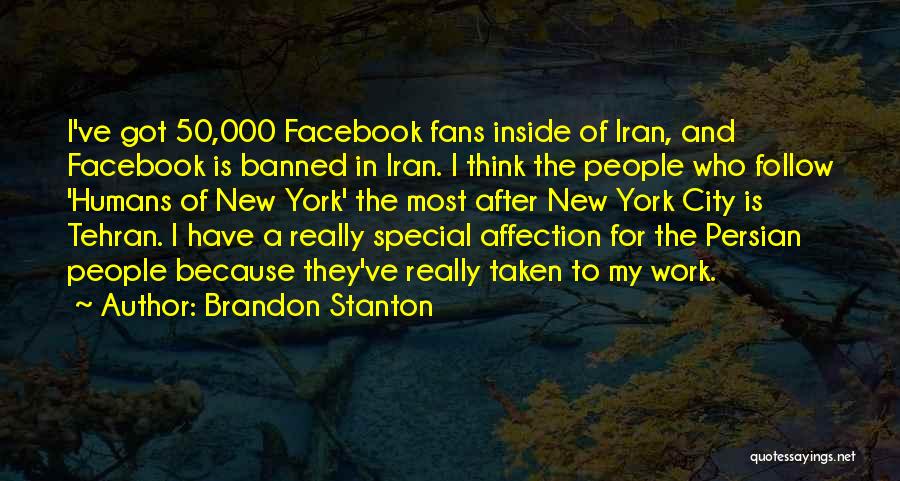 Tehran Quotes By Brandon Stanton