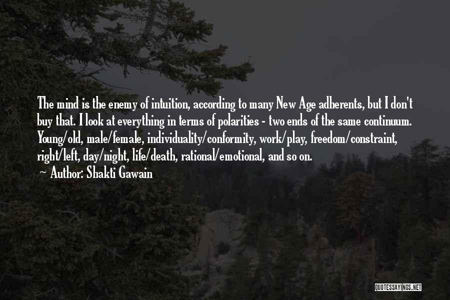 Tehuis Etterbeek Quotes By Shakti Gawain