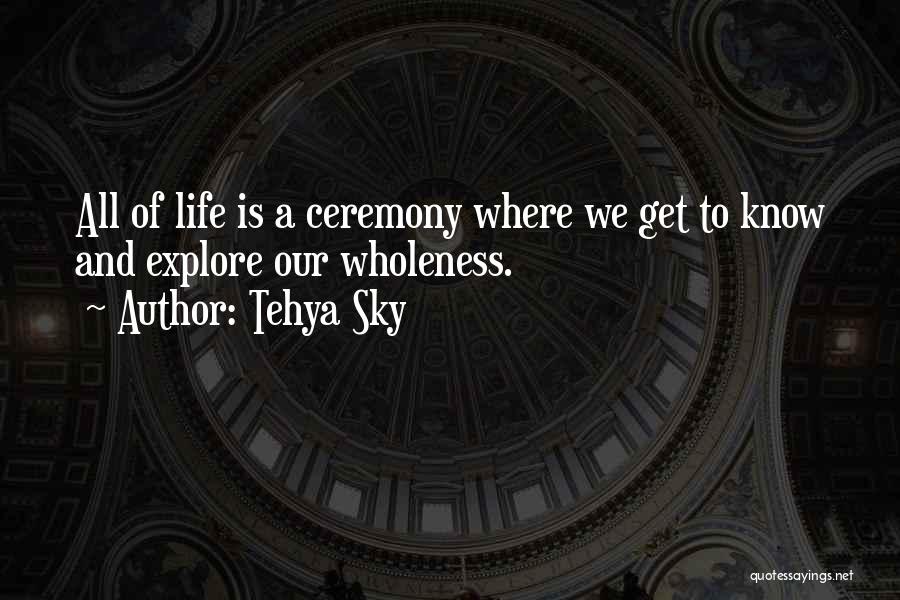 Tehya Sky Quotes 1568245