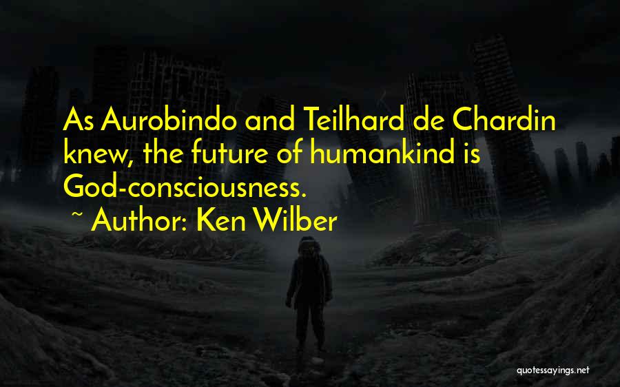 Teilhard Quotes By Ken Wilber