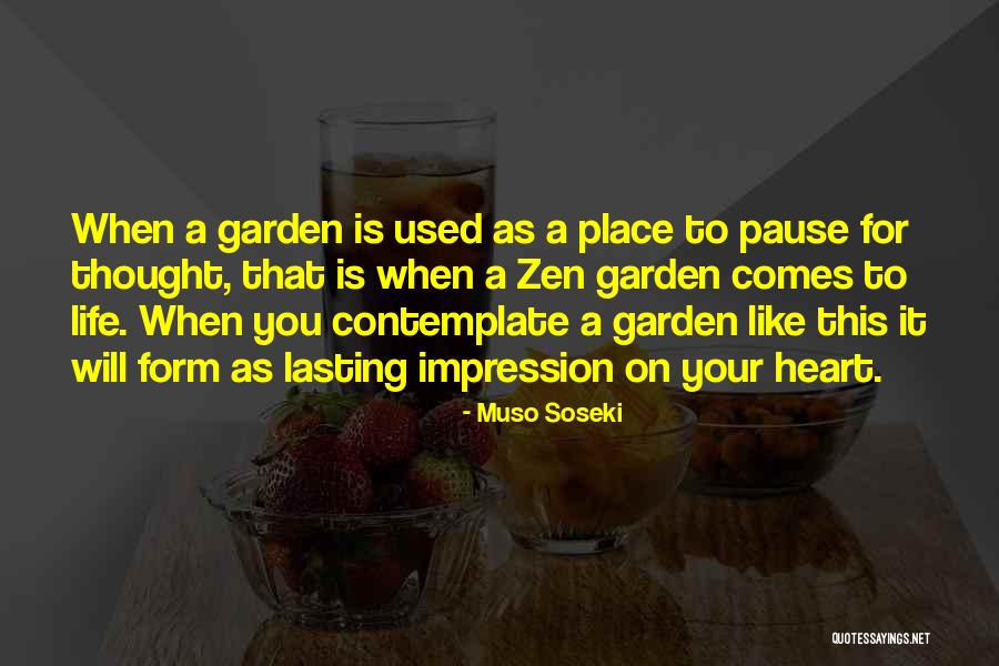 Teisseire French Quotes By Muso Soseki Teisseire French Quotes By Muso Soseki