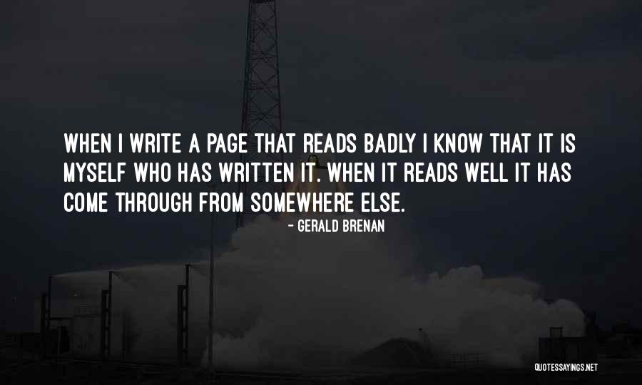 Tejwani Lokesh Quotes By Gerald Brenan Tejwani Lokesh Quotes By Gerald Brenan