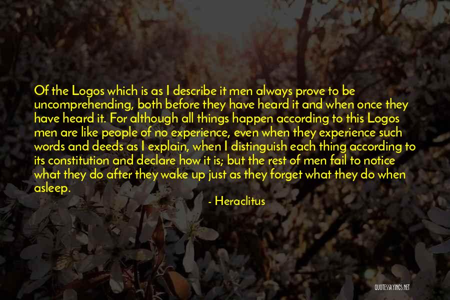 Tekelec Morrisville Quotes By Heraclitus Tekelec Morrisville Quotes By Heraclitus