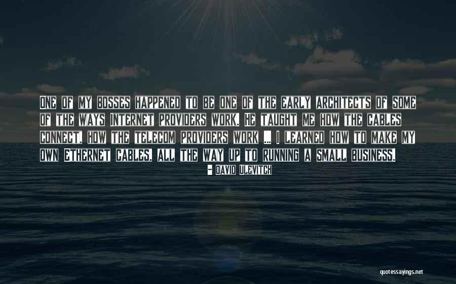 Telecom Quotes By David Ulevitch Telecom Quotes By David Ulevitch