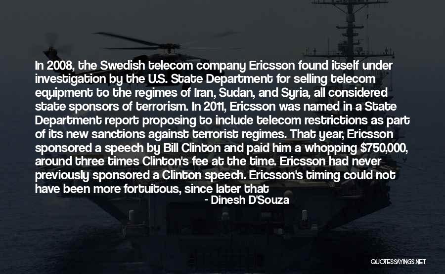 Telecom Quotes By Dinesh D'Souza Telecom Quotes By Dinesh D'Souza