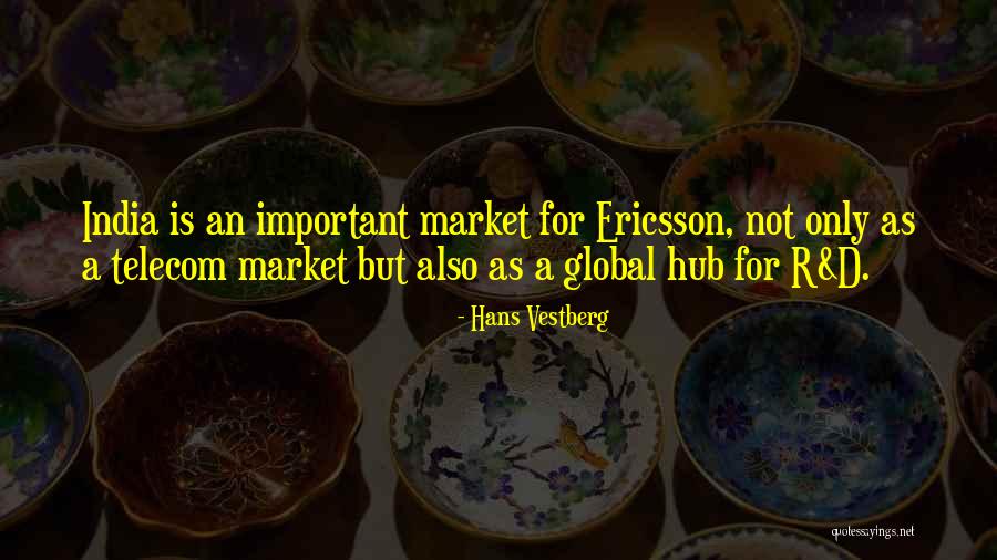 Telecom Quotes By Hans Vestberg Telecom Quotes By Hans Vestberg