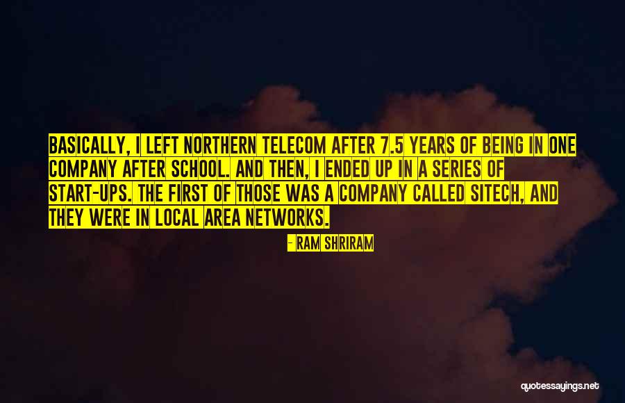 Telecom Quotes By Ram Shriram