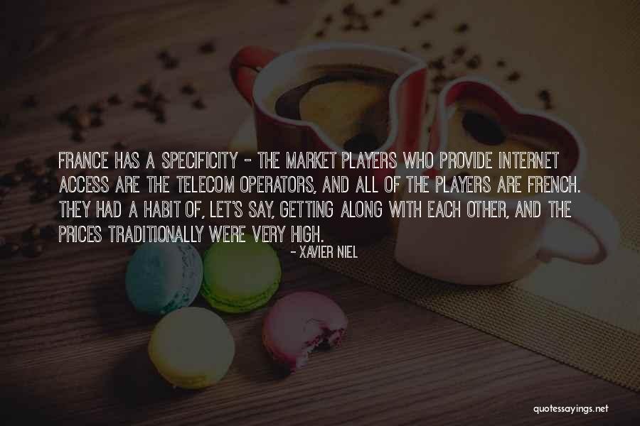 Telecom Quotes By Xavier Niel