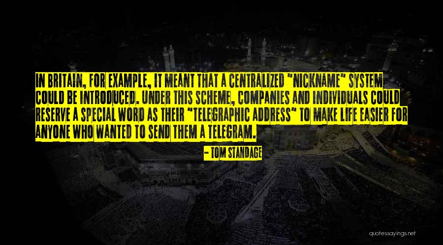 Telegraphic Quotes By Tom Standage Telegraphic Quotes By Tom Standage